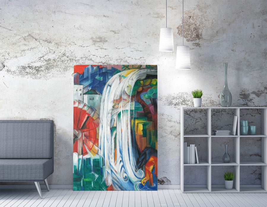 FRANZ MARC, THE BEWITCHED MILL -CANVAS WALL ARTWORK PICTURE PRINT