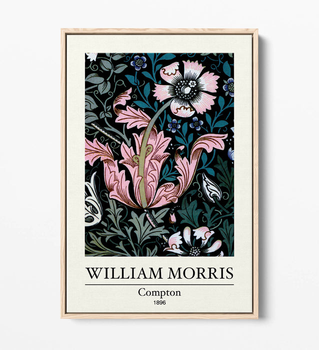 Floral Canvas Art – Handmade British Wall Decor | William Morris Print Canvas