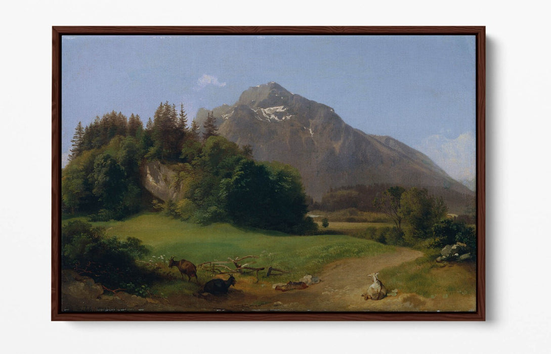 Float Effect Canvas Art - Handmade Wall Art Print With Premium Varnish Finish