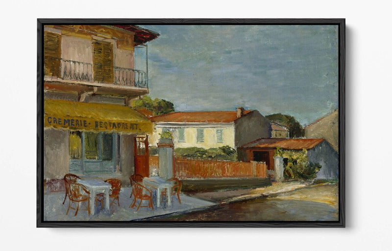 Float Effect Canvas - Cityscape Canvas Print Of Cannes | Premium Frame Wall Art