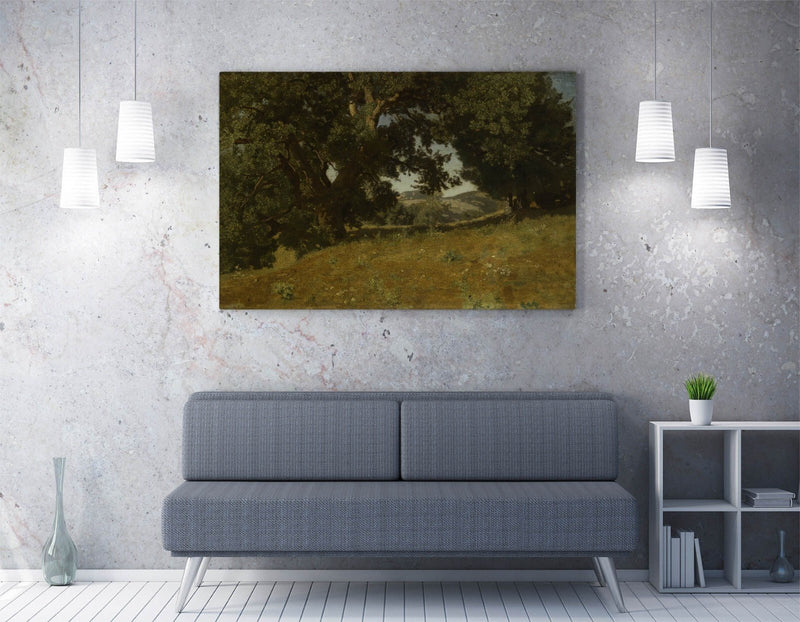Canvas Wall Art - Eugene Blery Landscape, Handmade Premium Canvas Painting