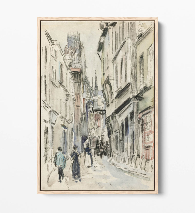 Float Effect Canvas Art | Handmade UK Impressionist Canvas Print with Satin Varnish