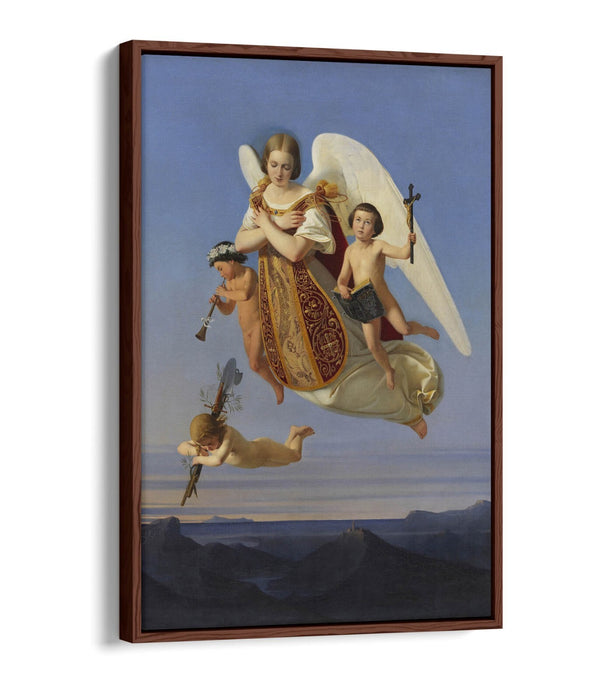 DITLEV BLUNCK, ALLEGORY OF SUNDAY -FLOAT EFFECT CANVAS WALL ART PIC PRINT