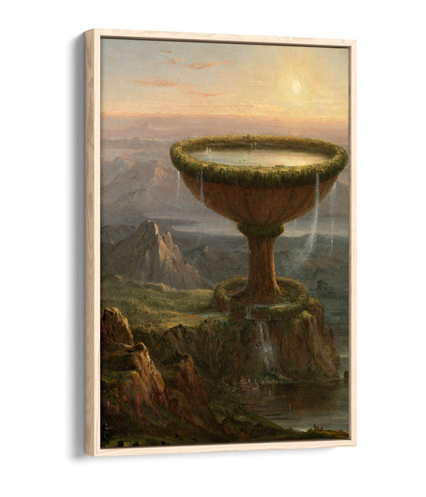 Float Effect Canvas Art - Thomas Cole Titan's Goblet | Handmade UK Wall Decor