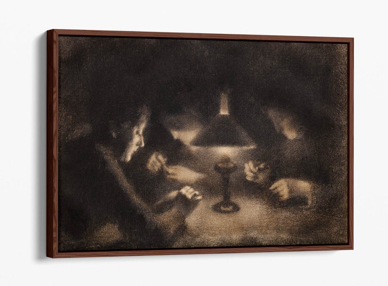 Canvas Wall Art Print - Albert-Charles Lebourg Evening | Premium Float Effect Frame