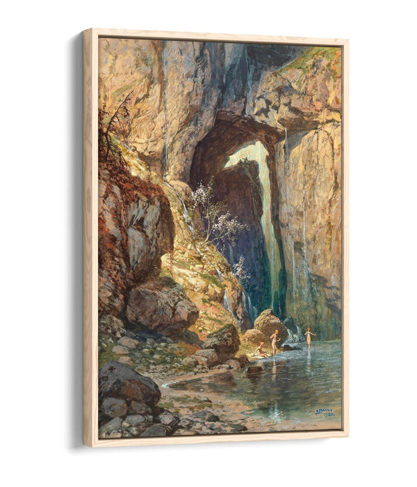 Canvas Wall Art – Handmade Float Effect Canvas Art Print with Premium Varnish Finish