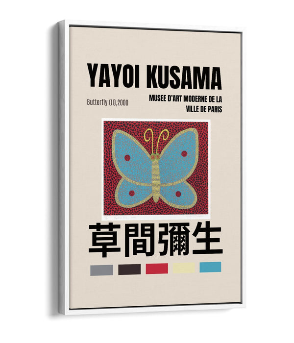 Butterfly Canvas Art – Contemporary Wall Decor With Float Effect Canvas Print