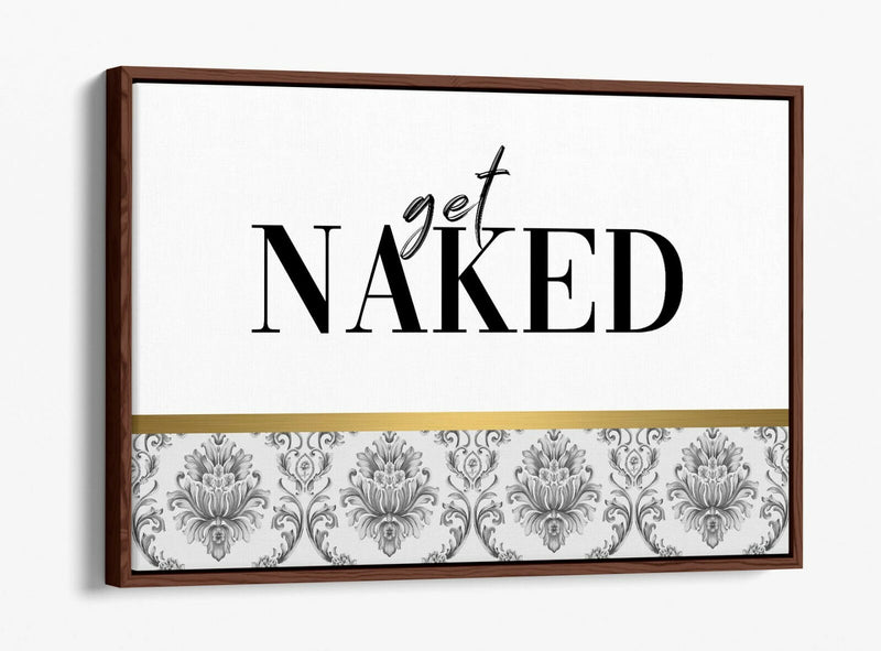 Float Effect Canvas - Premium Handmade Canvas Wall Art Print With Gold Grey Black