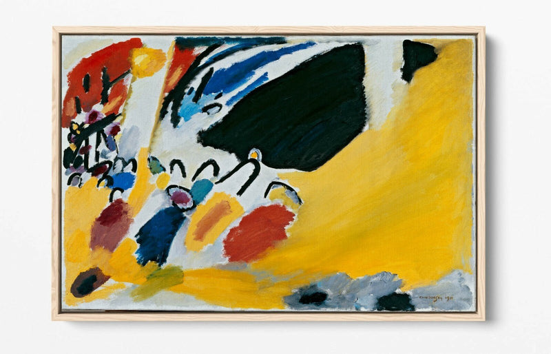 Canvas Wall Art - Wassily Kandinsky Impression III Concert | Float Effect, Premium Print