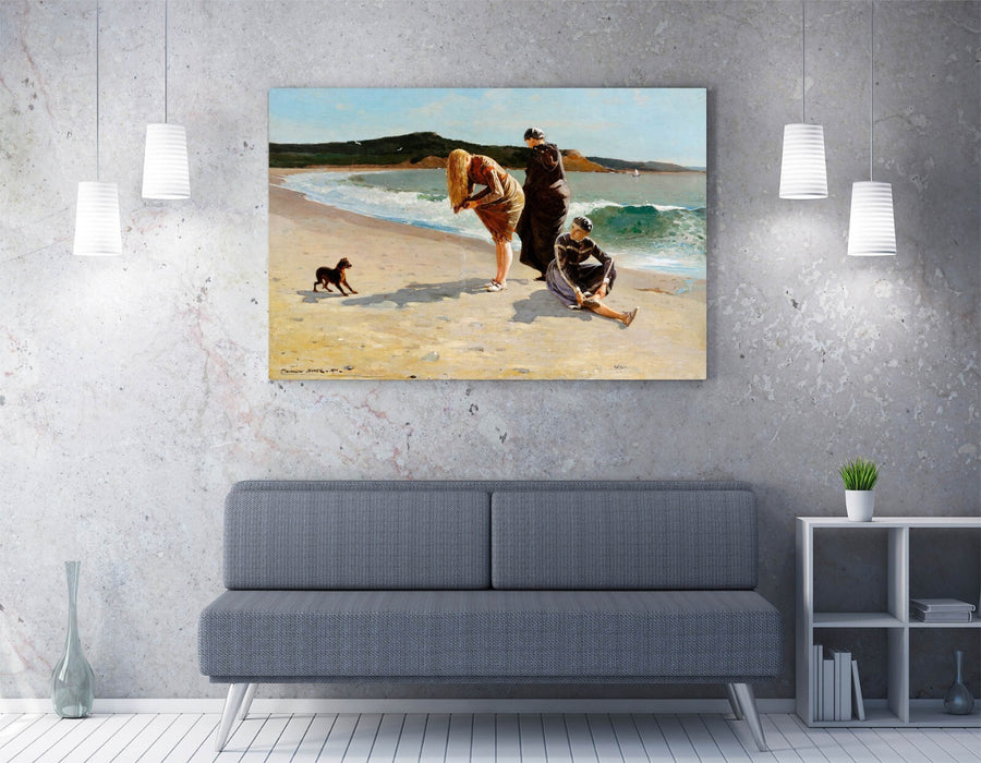 Canvas Wall Art – Winslow Homer Eagle Head High Tide Print on Stretched MDF Frame