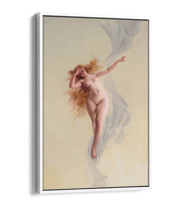 Canvas Wall Art Print - Luis Ricardo Falero Dawn | Float Effect Canvas Decor