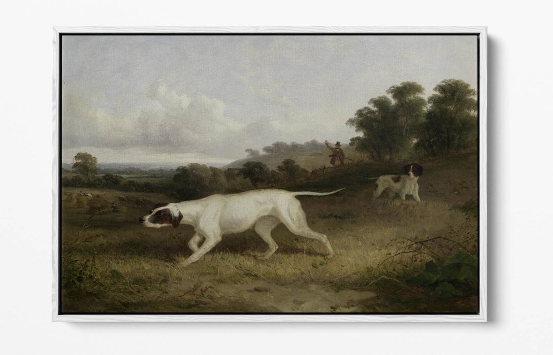 Float Effect Canvas - Edmund Bristow Landscape Wall Art Print | Premium Frame