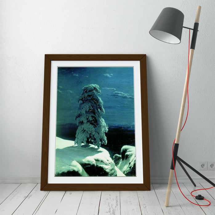IVAN SHISHKIN, IN THE WILD NORTH - WALL ART FRAMED POSTER PICTURE PRINT ARTWORK