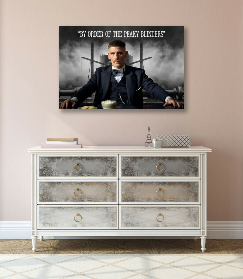 Peaky Blinders Arthur Shelby Canvas Wall Art | Framed Quote Print
