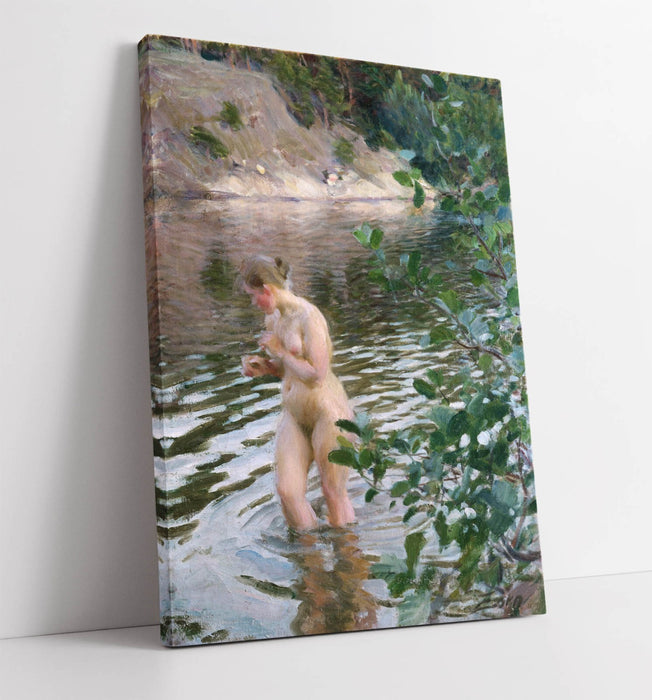 Canvas Wall Art | Custom Framed Anders Zorn Print on Archival Grade Canvas – Ready to Hang