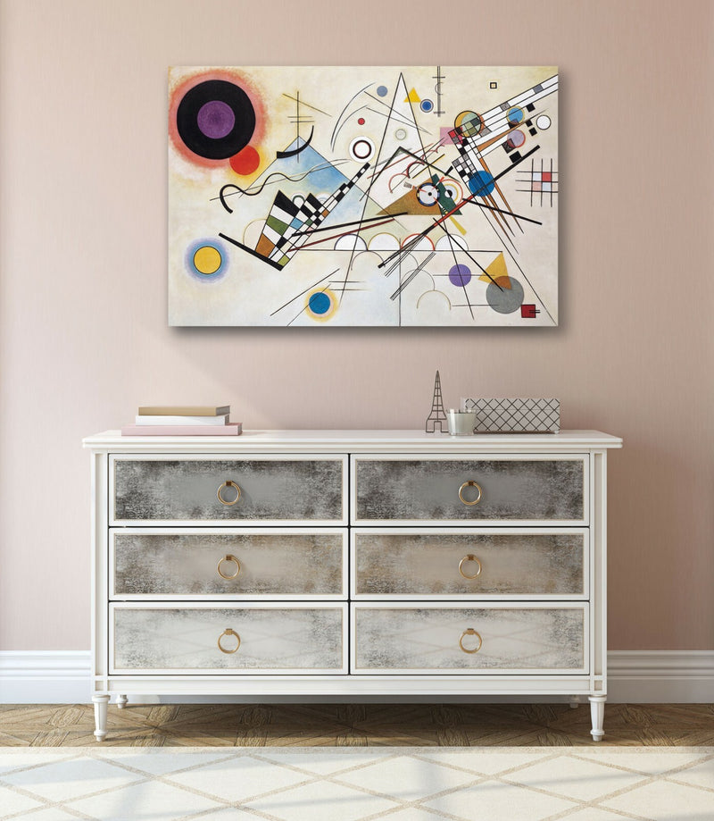 Kandinsky Canvas Wall Art – Premium Abstract Canvas Print | Composition VIII