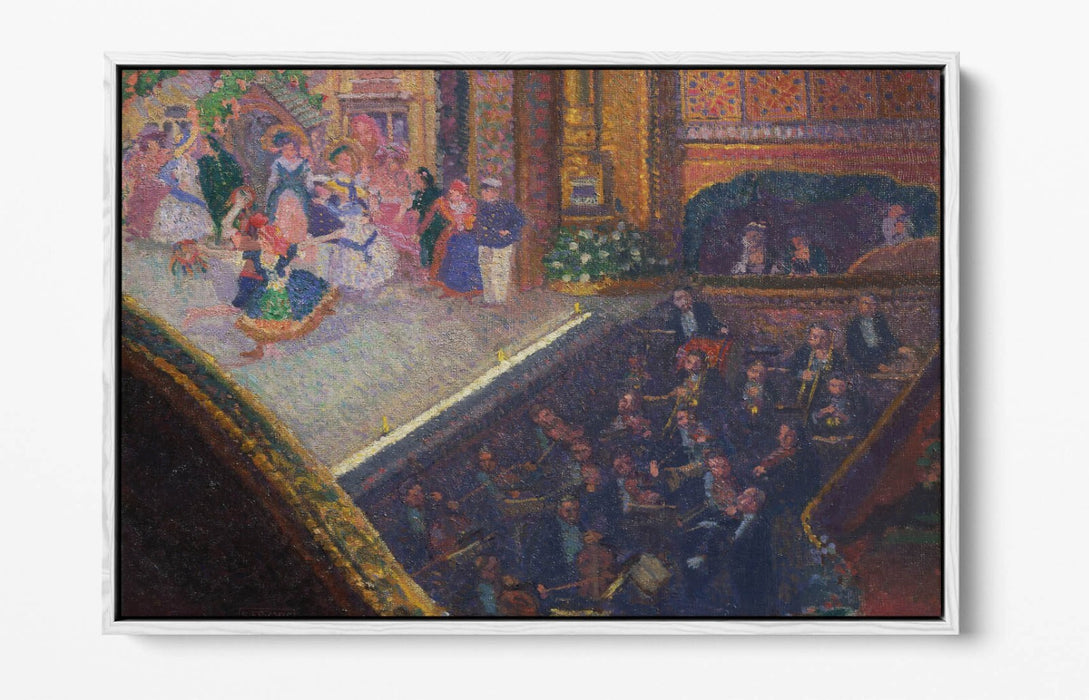 Float Effect Canvas Art – Ballet Scene Wall Art Print | Premium Handmade UK Canvas