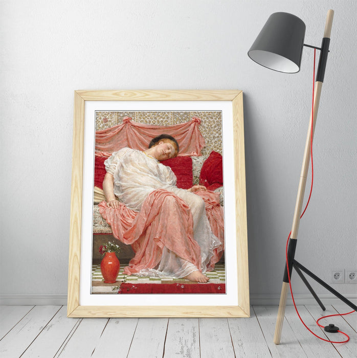 Framed Wall Art - Albert Joseph Moore Jasmine Painting Print | Handmade UK Decor