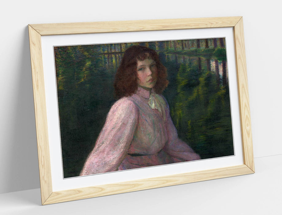Framed Wall Art – Lilla Cabot Perry River Bend Painting | Handmade Wall Decor, UK Made Frames