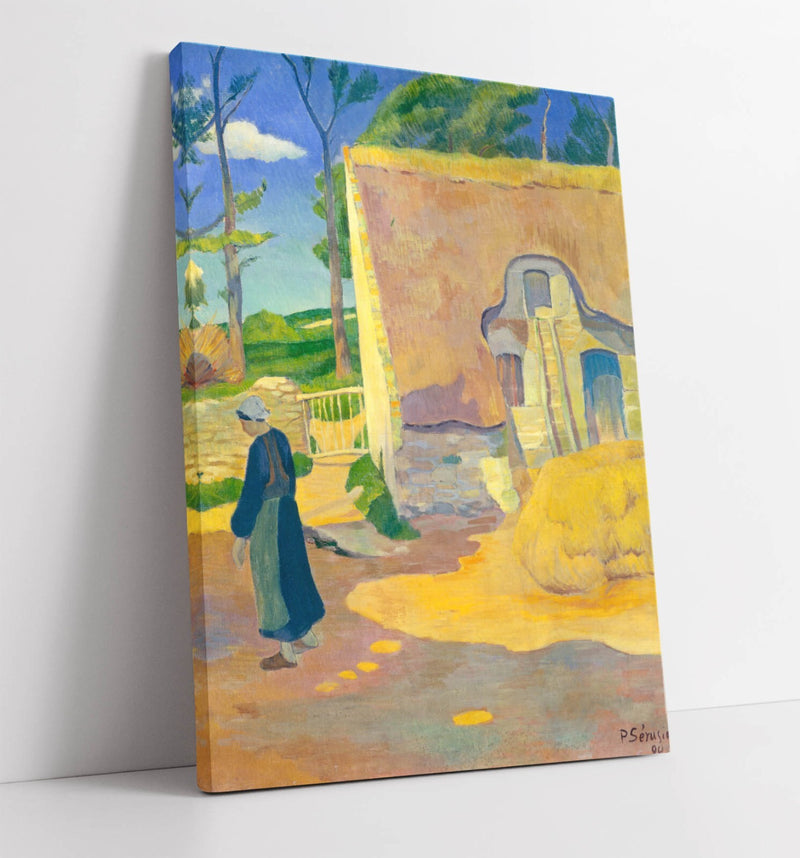 Canvas Wall Art - Paul Serusier Farmhouse Canvas Print | Handmade UK Artwork