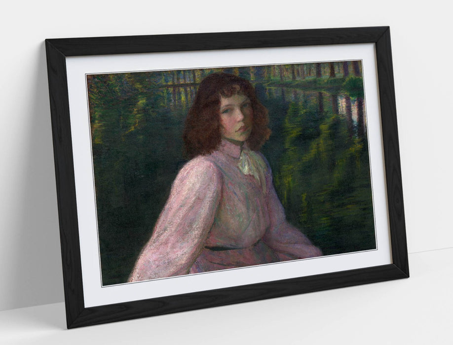 Framed Wall Art – Lilla Cabot Perry River Bend Painting | Handmade Wall Decor, UK Made Frames