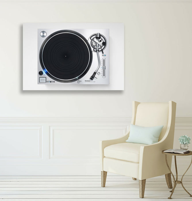 Technics DJ Decks Canvas Wall Art Print – Handmade UK Canvas, Ready to Hang