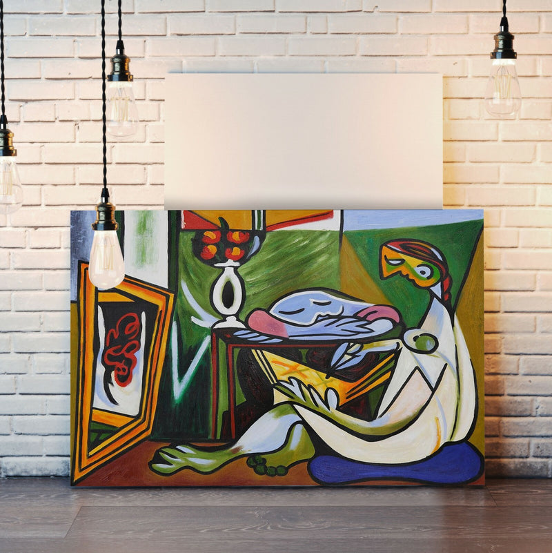 Canvas Art – Pablo Picasso, The Muse Framed Wall Art With 30mm Deep Frame