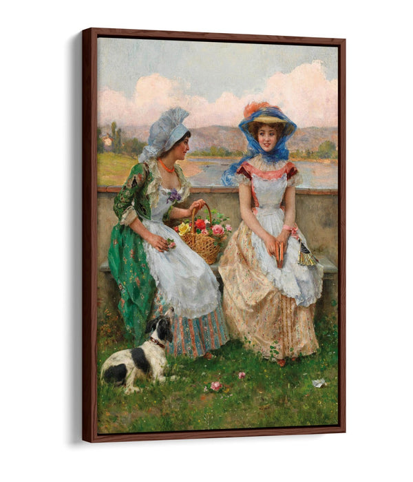 FEDERICO ANDREOTTI, CHAT -FLOAT EFFECT CANVAS WALL ART PIC PRINT