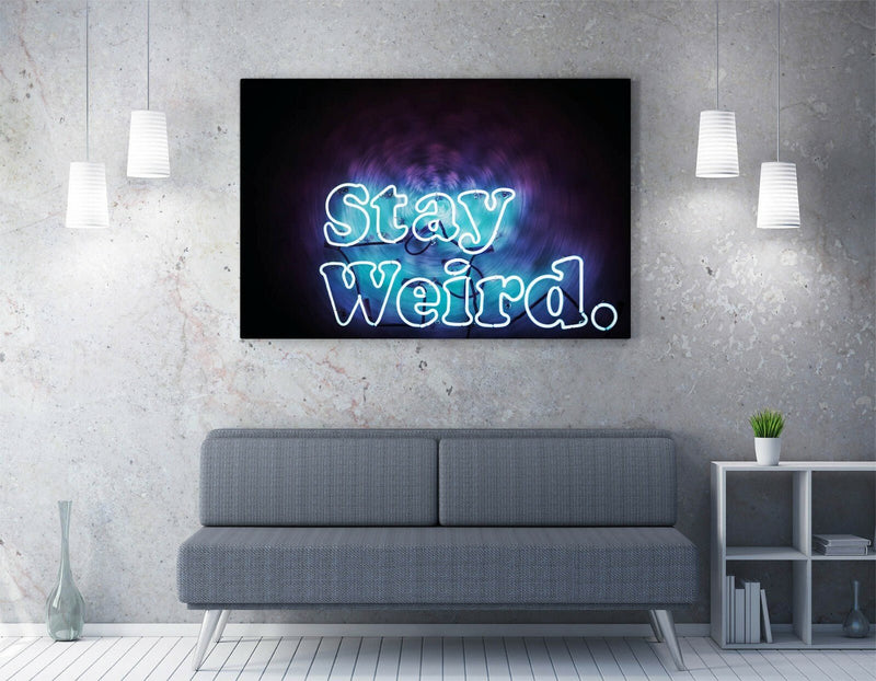 Neon Sign Canvas - Handmade Premium Canvas Wall Art With Vibrant Neon Artwork