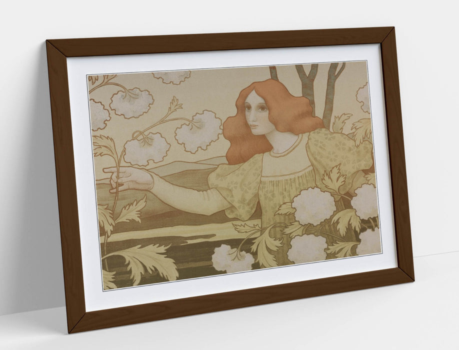 Framed Wall Art - Paul Berthon Snowballs Poster Print | Handmade Matte Paper