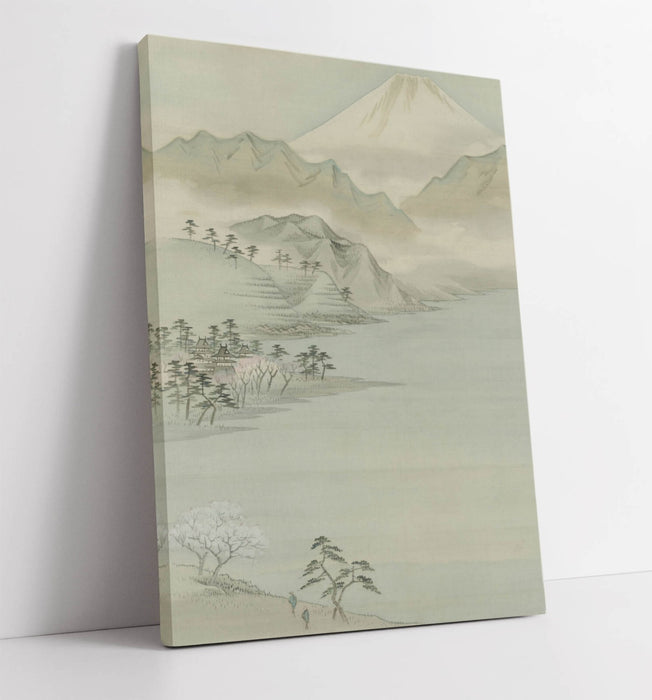 Canvas Wall Art – Utagawa Hiroshige Lake Suwa Artwork Picture Print on Archival Grade Canvas
