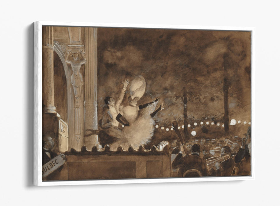 JEAN BERAUD, VALMY AND LEA -FLOAT EFFECT CANVAS WALL ART PRINT