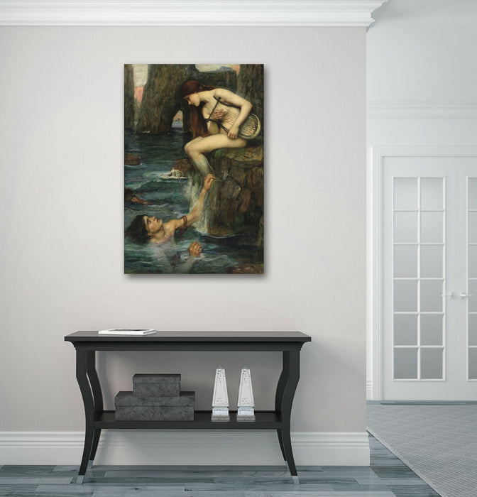 CANVAS WALL ART PAINTING PRINT ARTWORK WOMAN John William Waterhouse The Siren
