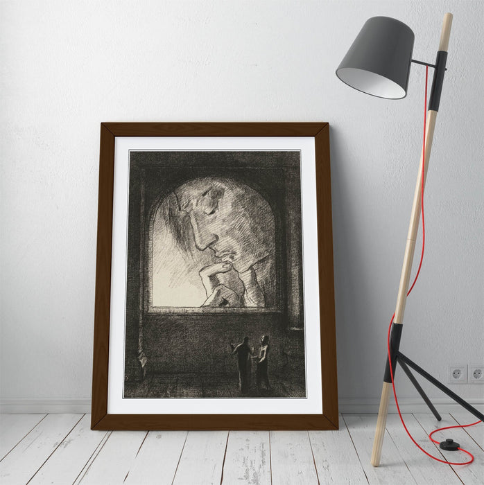 Framed Wall Art – Odilon Redon Light Painting Art | Handmade Wall Decor Print