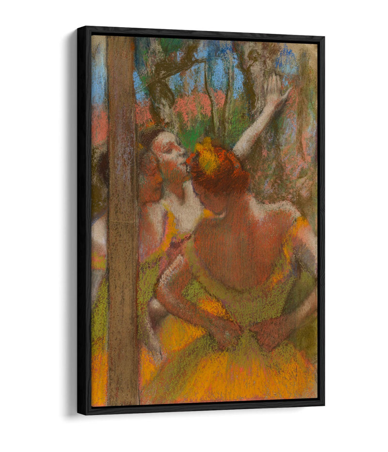 Canvas Wall Art Print - Edgar Degas Dancers Float Effect Premium Canvas