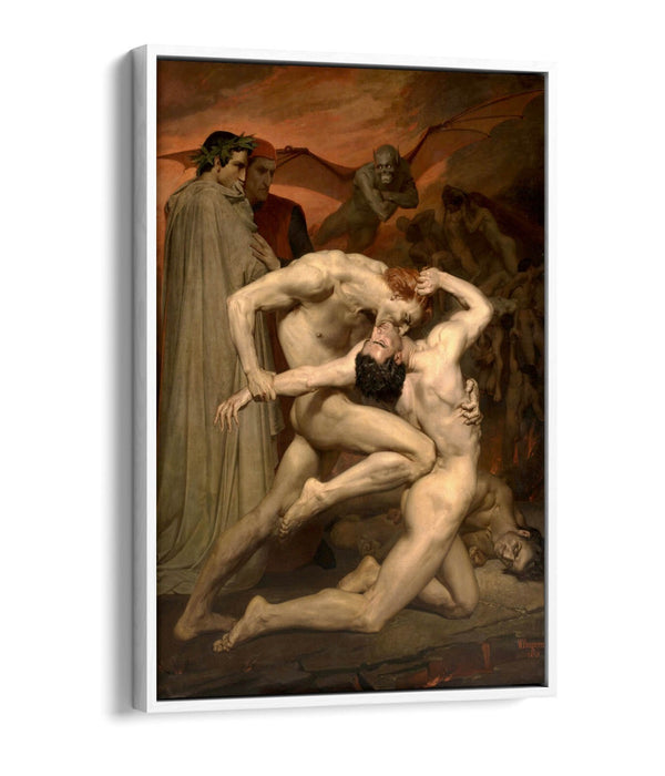 Float Effect Canvas Art - British Handmade Premium William Adolphe Bouguereau Print