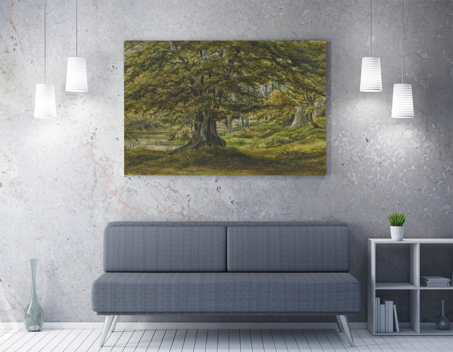 W. NICHOLLS, COLDBATH, MOSELEY -CANVAS WALL ARTWORK PICTURE PRINT