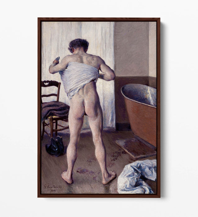 Canvas Wall Art – Handmade UK Float Effect Gustave Caillebotte Bath Print