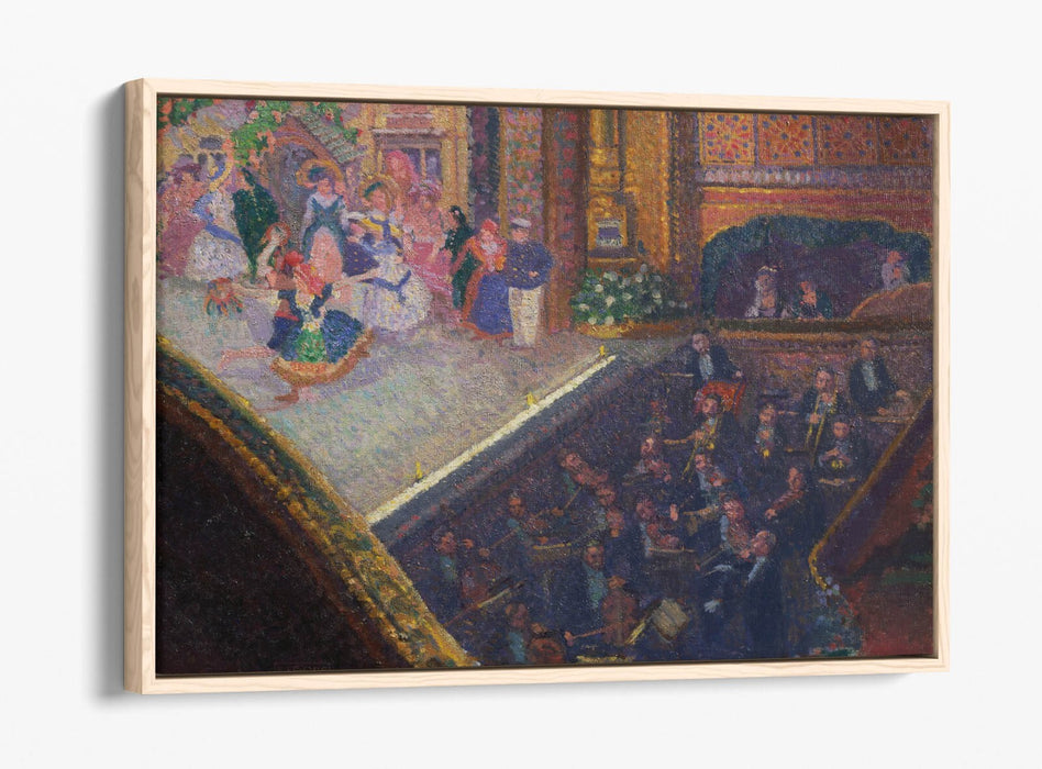 Float Effect Canvas Art – Ballet Scene Wall Art Print | Premium Handmade UK Canvas