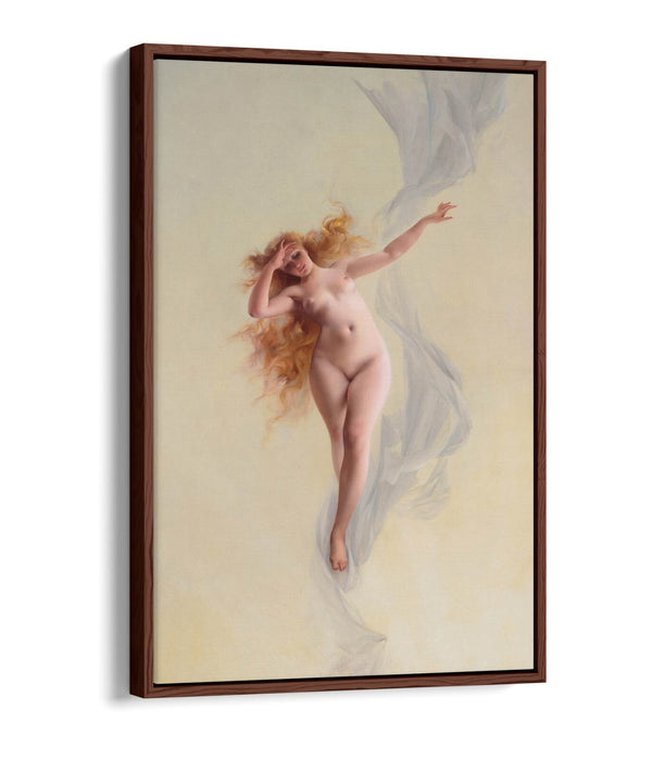 Canvas Wall Art Print - Luis Ricardo Falero Dawn | Float Effect Canvas Decor