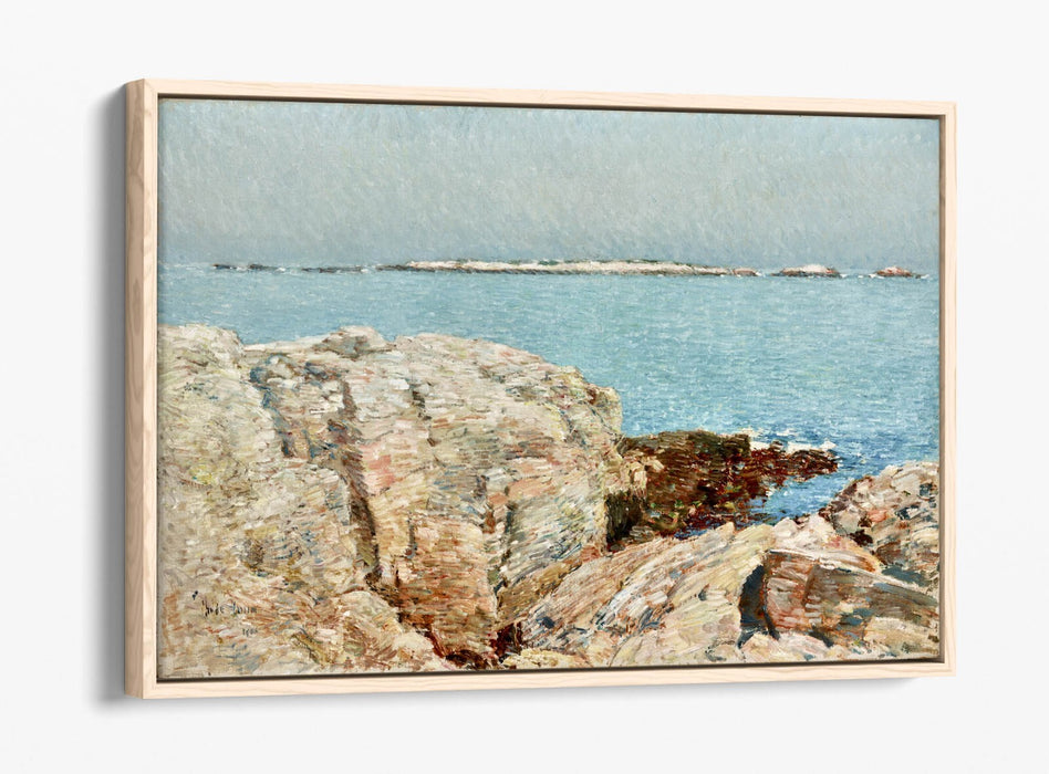 Canvas Wall Art – Duck Island Float Effect Canvas Art Print With Premium Frame