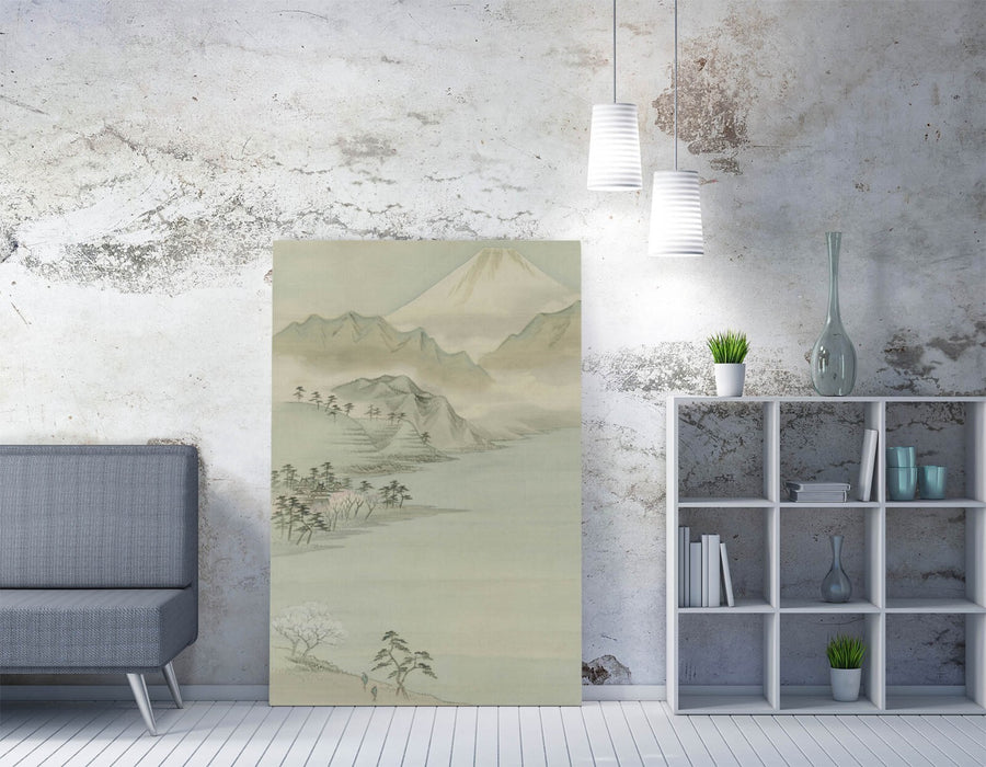 Canvas Wall Art – Utagawa Hiroshige Lake Suwa Artwork Picture Print on Archival Grade Canvas