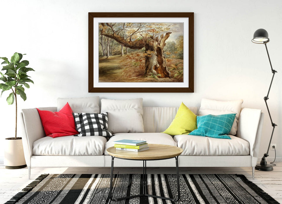 Framed Wall Art - Elizabeth Murray Rotting Tree Painting | Handmade UK Print