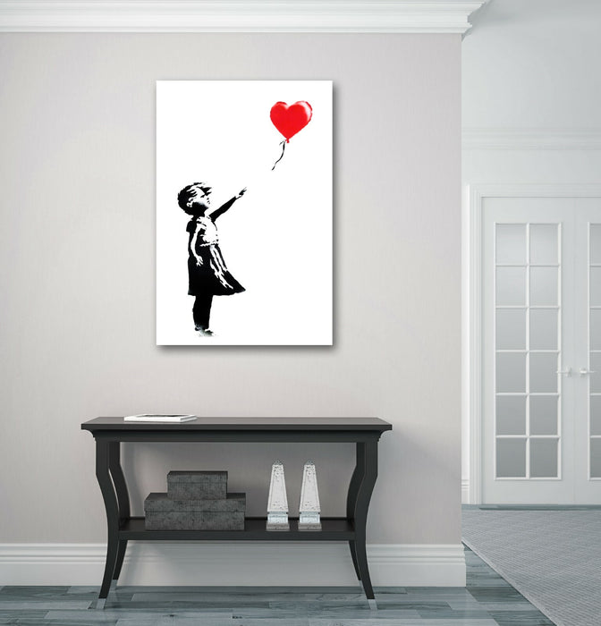 BALLOON GIRL BANKSY CANVAS STREET WALL ART PRINT ARTWORK GRAFFITI -  SOTHEBYS