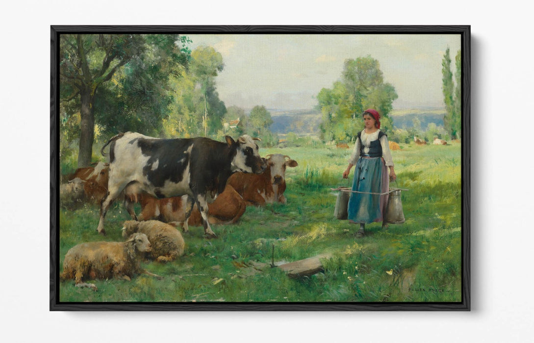 Canvas Wall Art - Float Effect Canvas Print on Custom MDF Frame with Varnish Finish