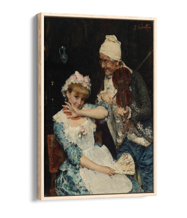 FEDERICO ANDREOTTI, THE MUSICIAN -FLOAT EFFECT CANVAS WALL ART PIC PRINT