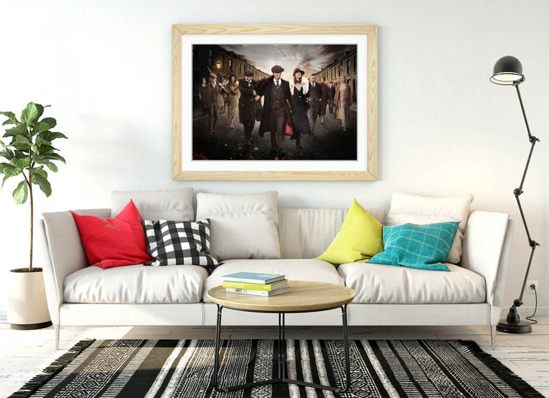 Peaky Blinders Crew - Framed Print