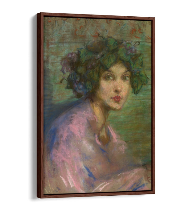 ALICE PIKE BARNEY, BACCHANTE -FLOAT EFFECT CANVAS WALL ART PRINT