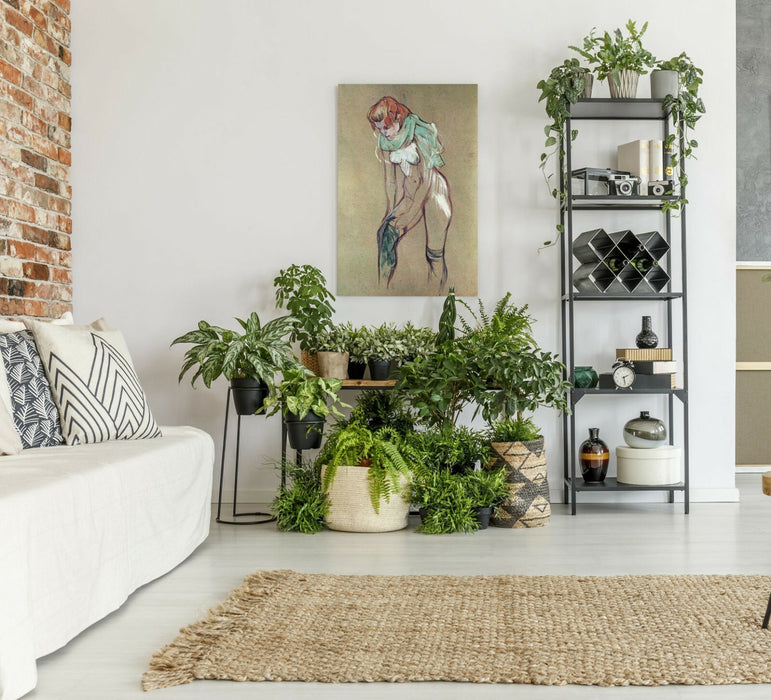 Canvas Wall Art - Henri Lautrec Print | Attractive Woman Artwork Ready To Hang