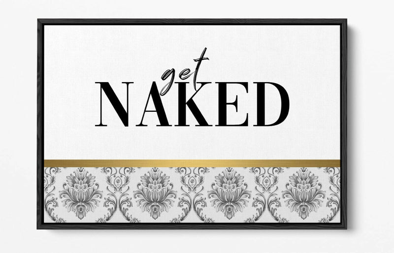 Float Effect Canvas - Premium Handmade Canvas Wall Art Print With Gold Grey Black